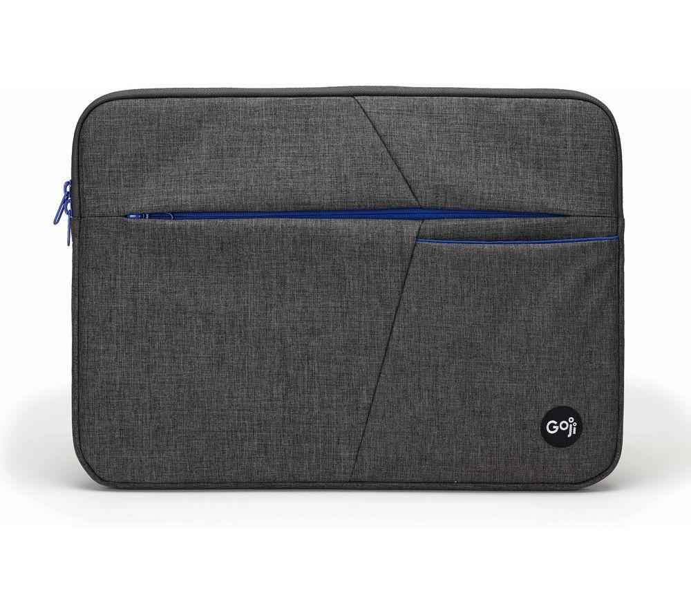 GOJI G15SBLG24 15 Laptop Sleeve - Grey & Blue, Silver/Grey,Blue