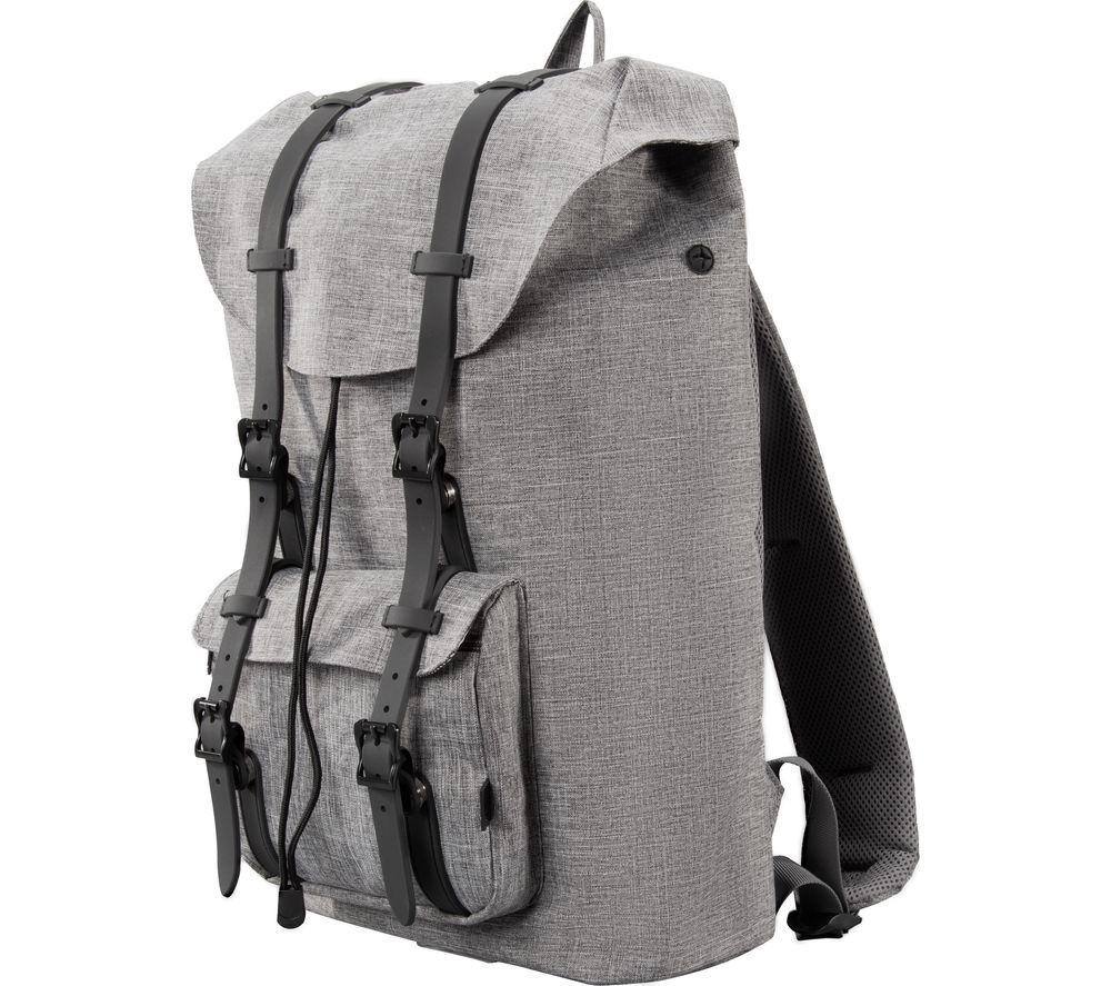 GOJI G15BPLG24 15.6 Laptop Backpack - Grey, Black