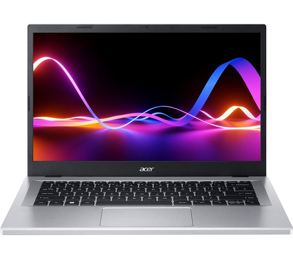 ACER Aspire 3 14" Laptop - AMD Ryzen™ 3, 128 GB SSD, Silver, Silver/Grey