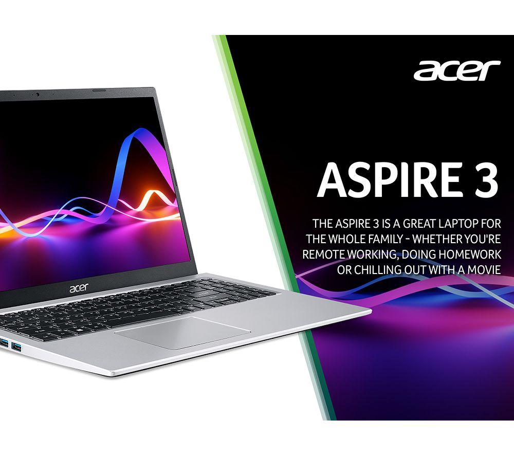 ACER Aspire 3 15.6' Laptop - Intel® Core™ i7, 512 GB SSD, Silver - image 7