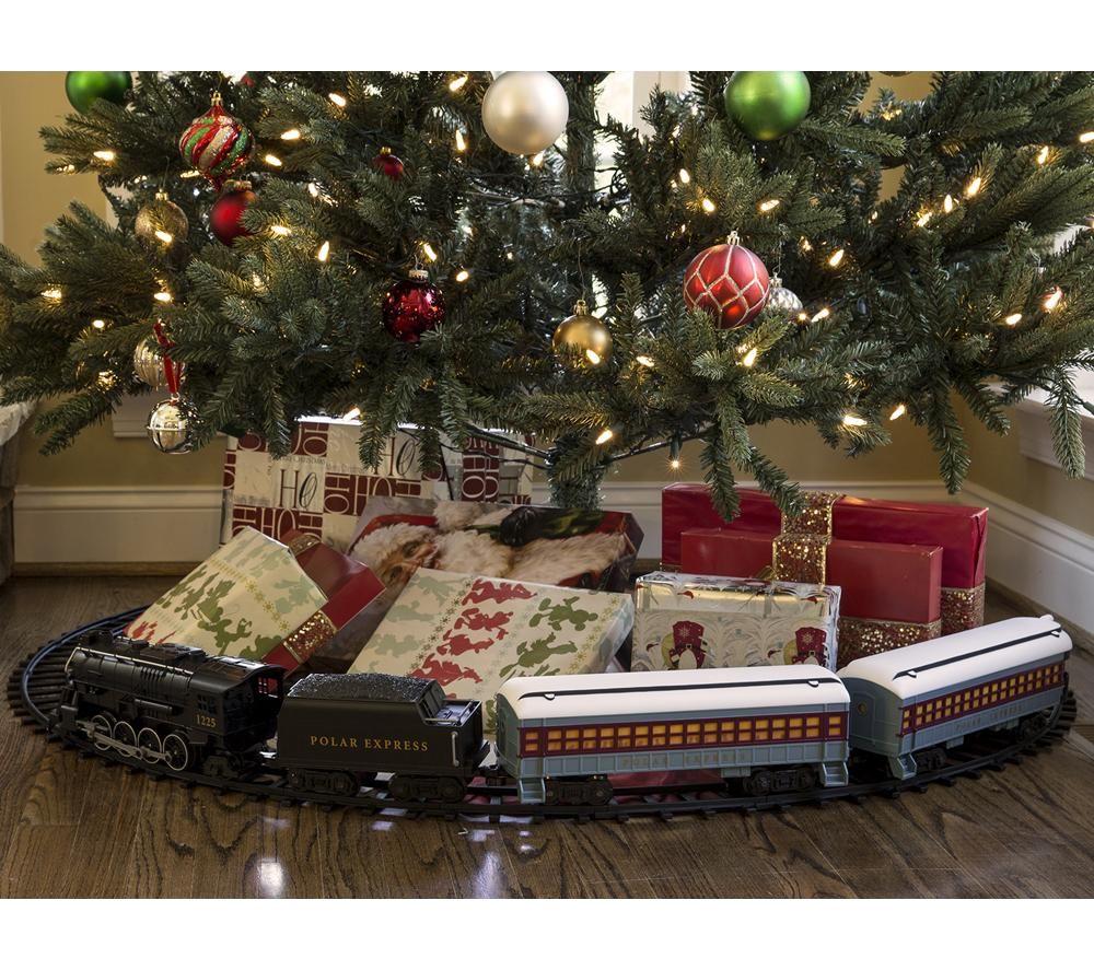 LIONEL TRAINS Polar Express 711925 Mini Model Train Set - Black & Blue image number 8 of 9