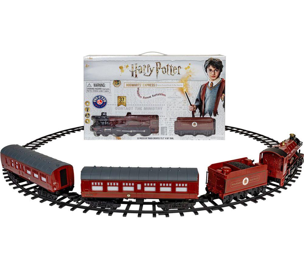 LIONEL TRAINS Hogwarts Express 711960 Mini Model Train Set - Black & Brown