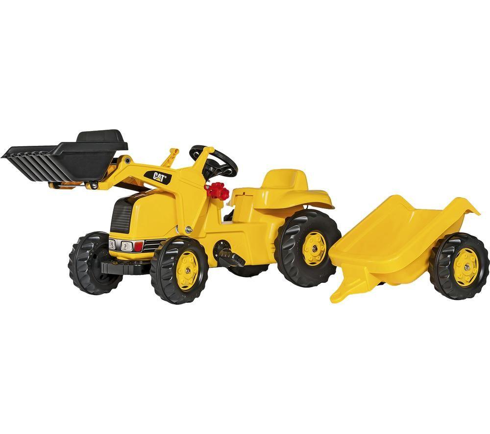 ROLLY TOYS rollykid CAT Loader & Trailer Kids' Ride-On Toy review