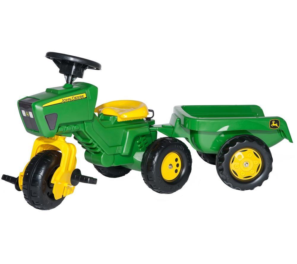 ROLLY TOYS rollyTrac John Deere Kids' RideOn Toy with Trailer review