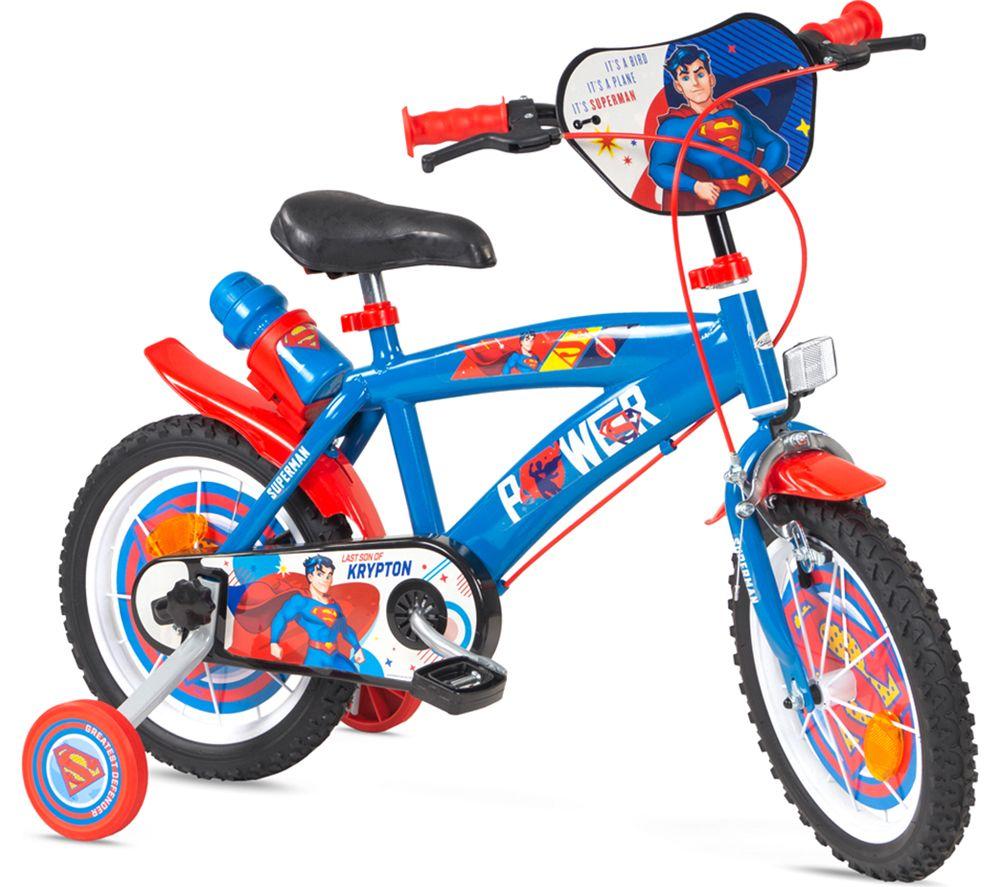 TOIMSA Superman 14" Kids' Bike - Blue image number 2 of 14