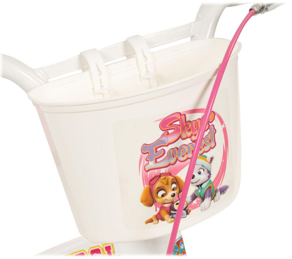 TOIMSA Paw Patrol 12" Kids' Bike - White image number 8 of 10