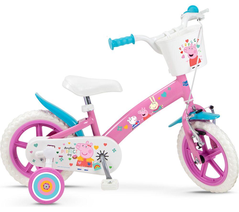 toimsa peppa pig 12" kids' bike - pink, pink