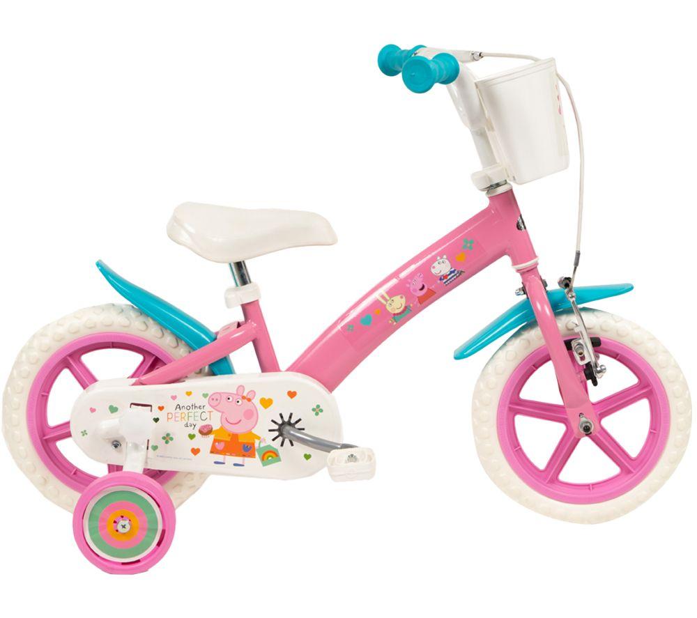 TOIMSA Peppa Pig 12" Kids' Bike - Pink image number 10 of 11