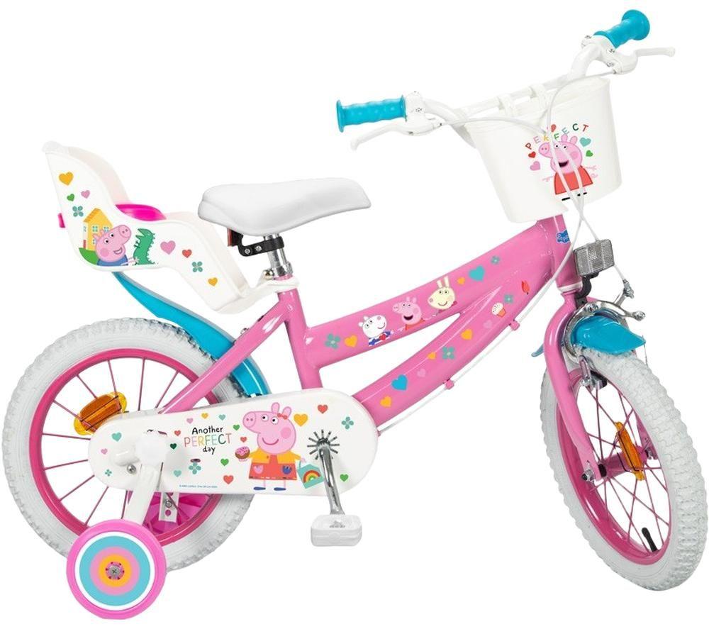 Bicicletta Bambino Batman 14 Pollici – TOIMSA CHILDREN – Telaio Acciaio, Ruote Allenamento – 4-6 Anni