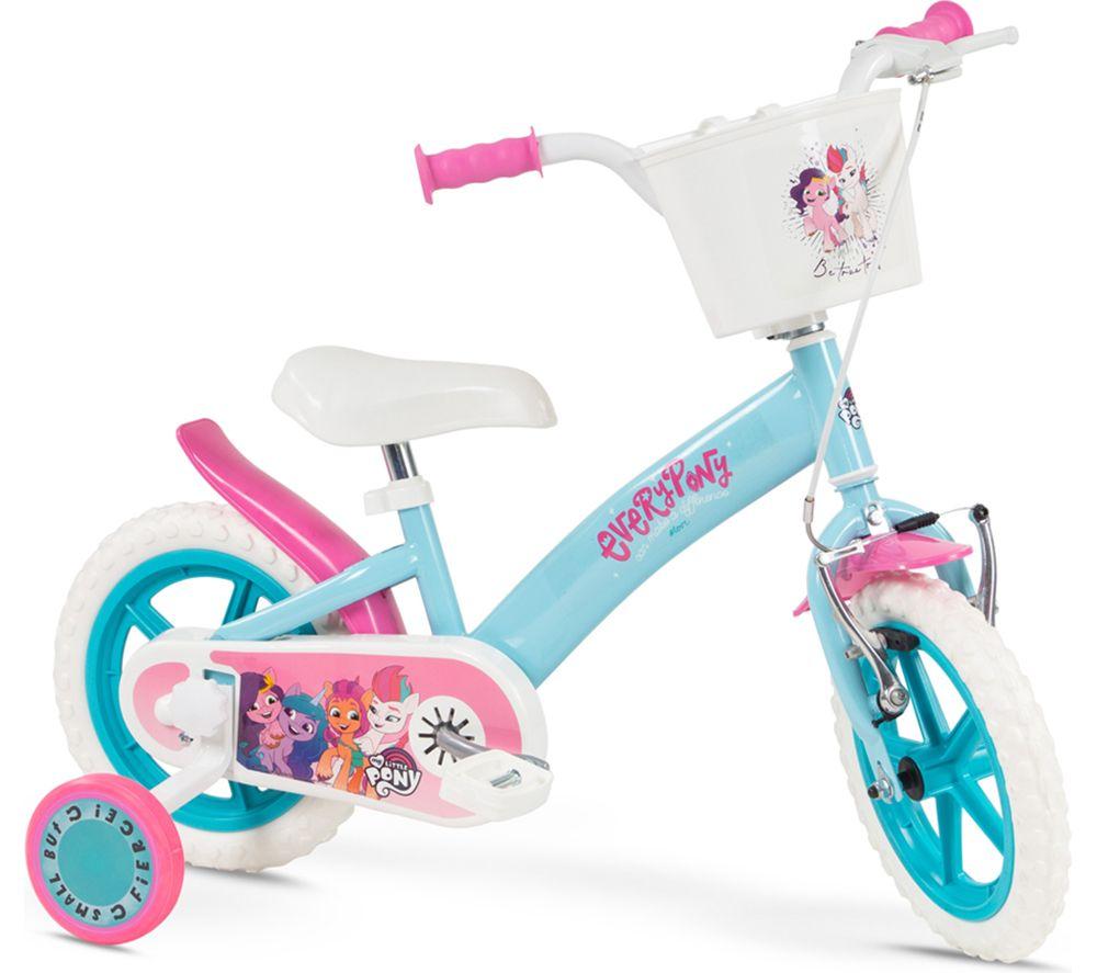 TOIMSA My Little Pony 12 Kids Bike - Blue & Pink, Pink,Blue