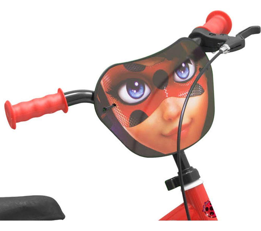 TOIMSA Miraculous Kids' 12" Bicycle - Red image number 2 of 5