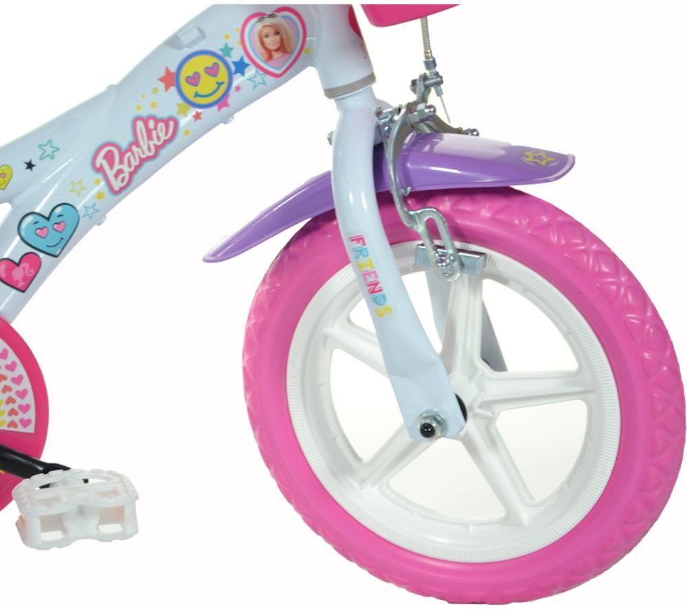 DINO BIKES Barbie Kids' 12" Bike image number 11 of 13