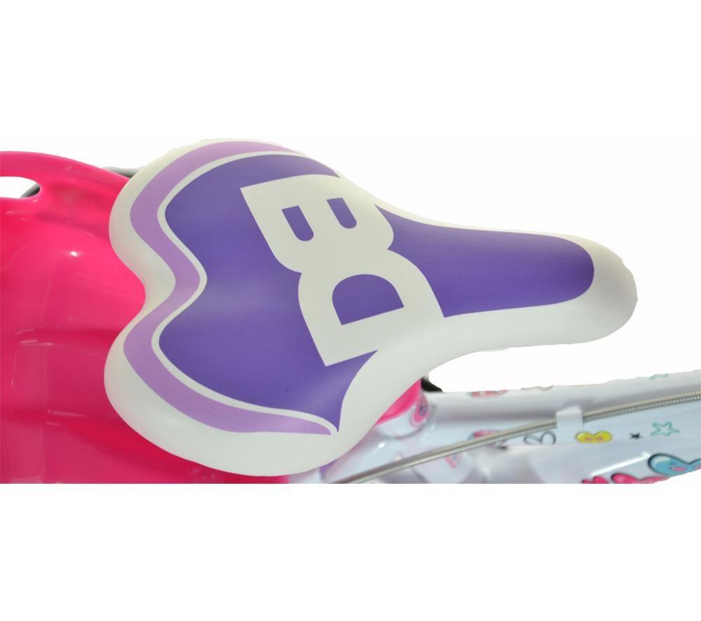 DINO BIKES Barbie Kids' 16" Bike - Blue & Pink image number 8 of 12