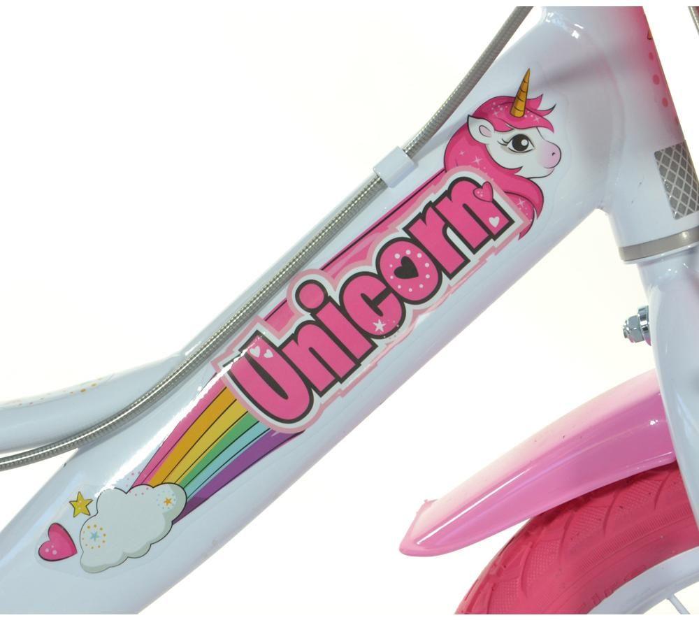 DINO BIKES Unicorn Kids' 14" Bike image number 5 of 9