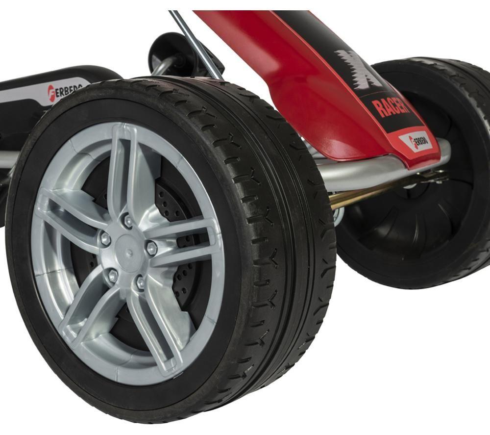 FERBEDO X-Racer Go-Kart - Silver & Red image number 2 of 7