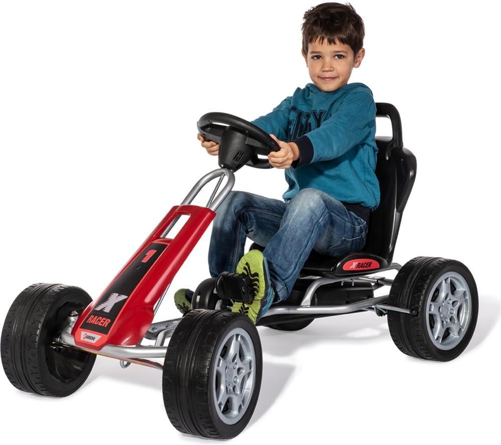FERBEDO X-Racer Go-Kart - Silver & Red image number 4 of 7