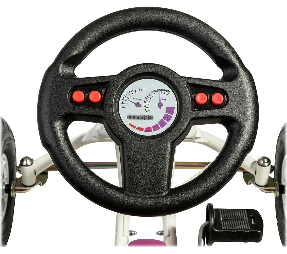FERBEDO Air Runner Kids' Go-Kart - Pink & White image number 3 of 9