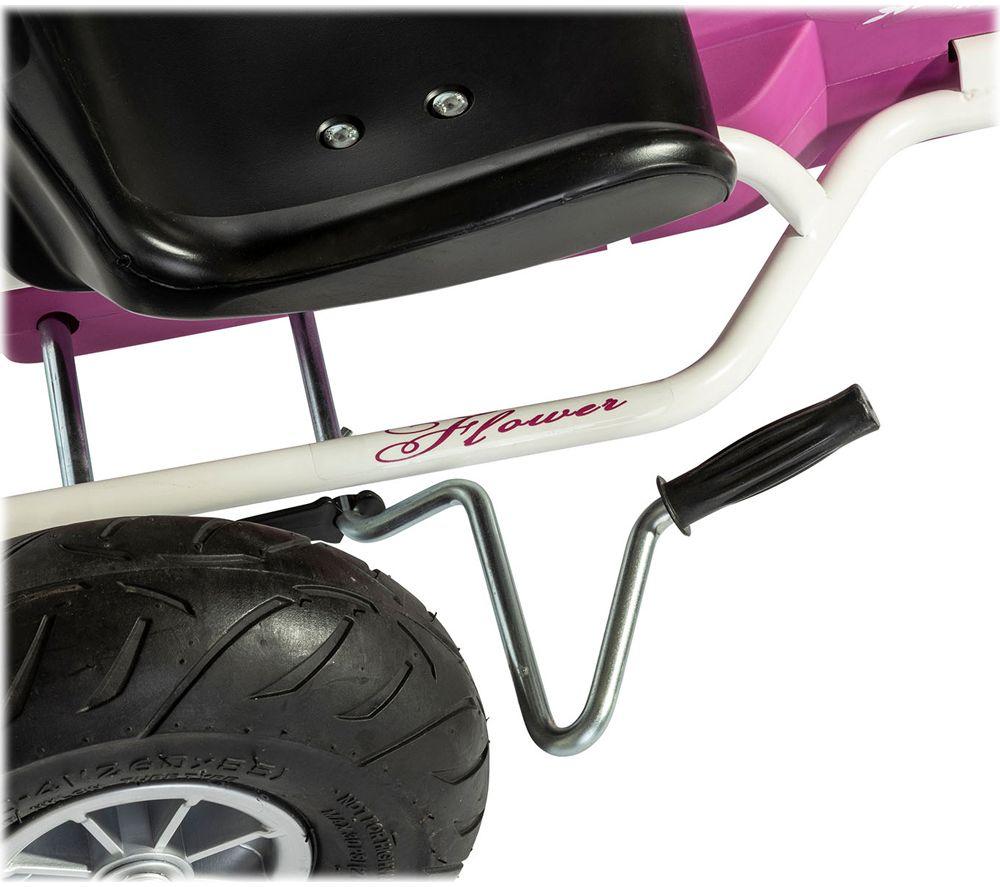 FERBEDO Air Runner Kids' Go-Kart - Pink & White image number 4 of 9