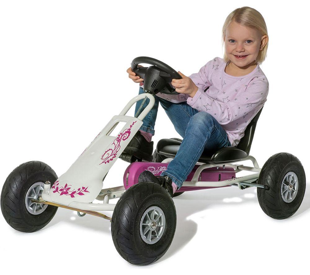 FERBEDO Air Runner Kids' Go-Kart - Pink & White image number 6 of 9