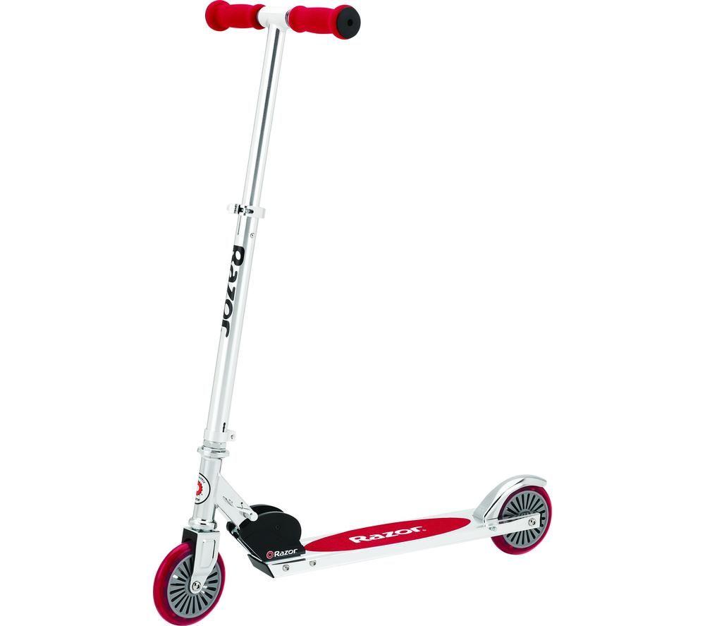 RAZOR A125 Kids' Kick Scooter - Red, Red