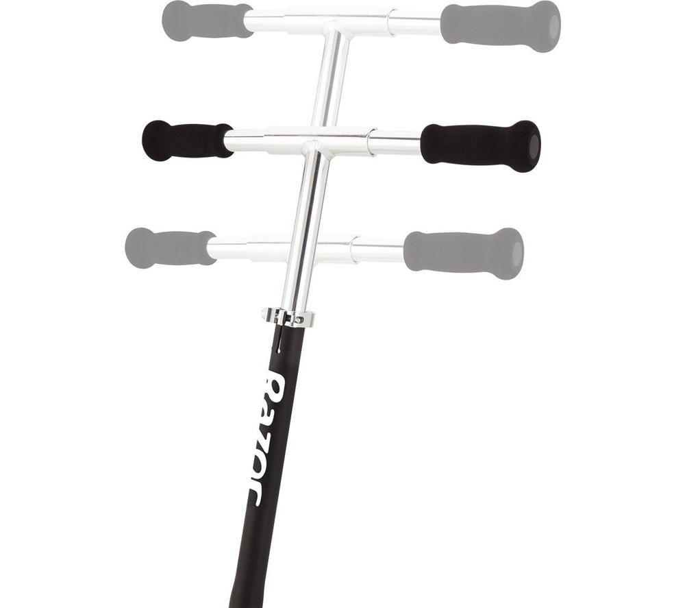 RAZOR Carbon Lux Folding Kids Kick Scooter - Black & Red image number 7 of 16