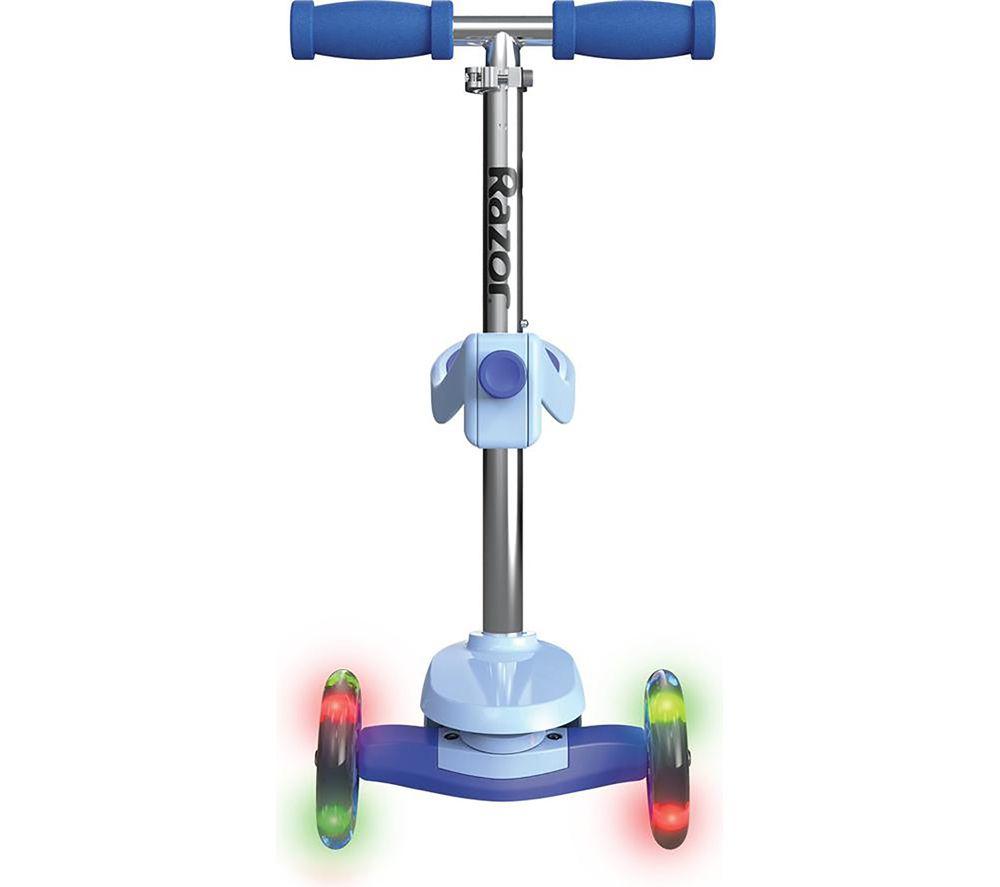 RAZOR Rollie Kids' 2-in-1 Convertible Kick Scooter - Blue image number 3 of 10