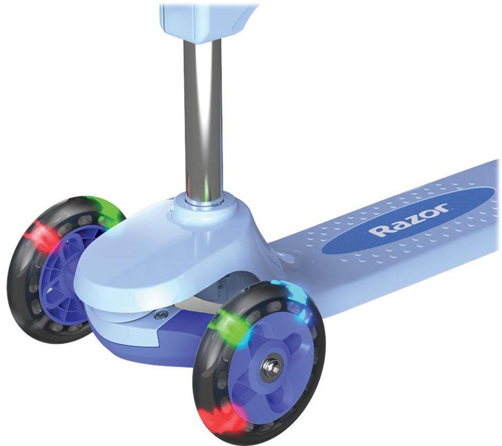 RAZOR Rollie Kids' 2-in-1 Convertible Kick Scooter - Blue image number 6 of 10