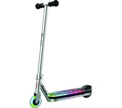 RAZOR ColorRave Electric Kids' Scooter - Silver