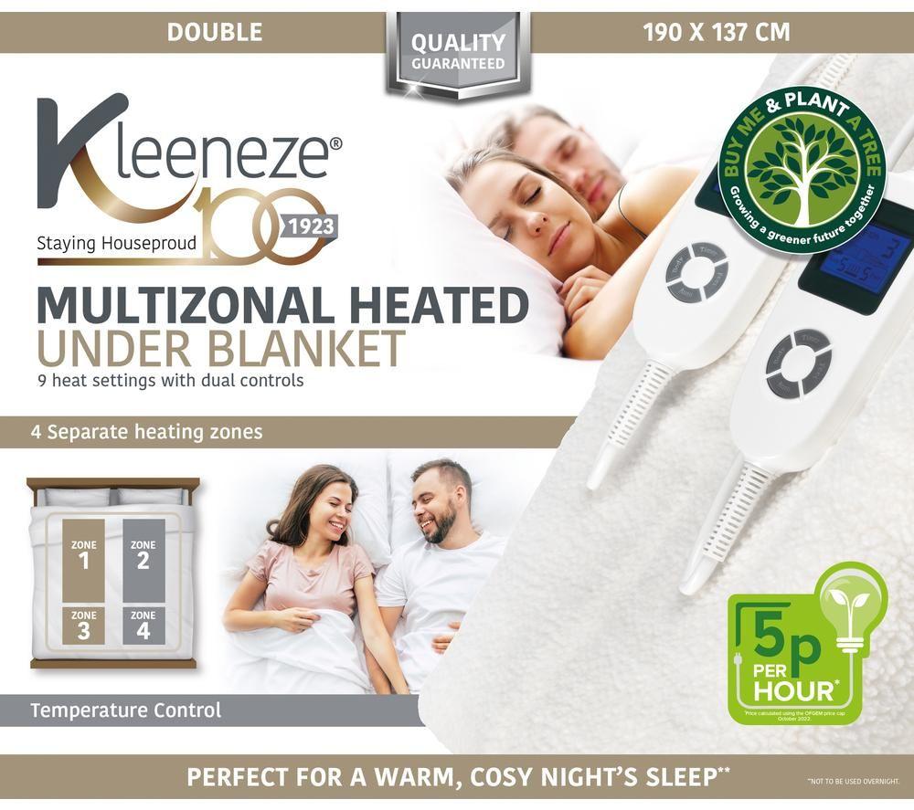 KLEENEZE KL3750 Electric Underblanket - Double image number 7 of 8