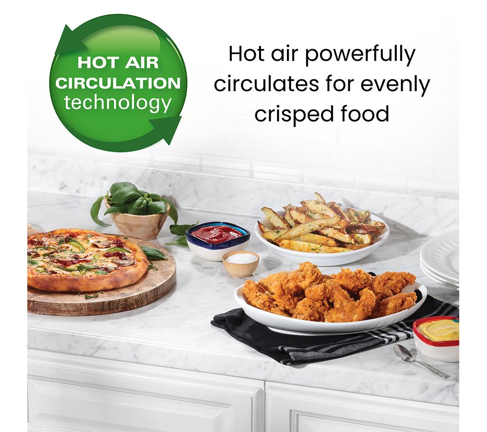 HAMILTON BEACH SimpliFry HB4001 Air Fryer - Black image number 4 of 10