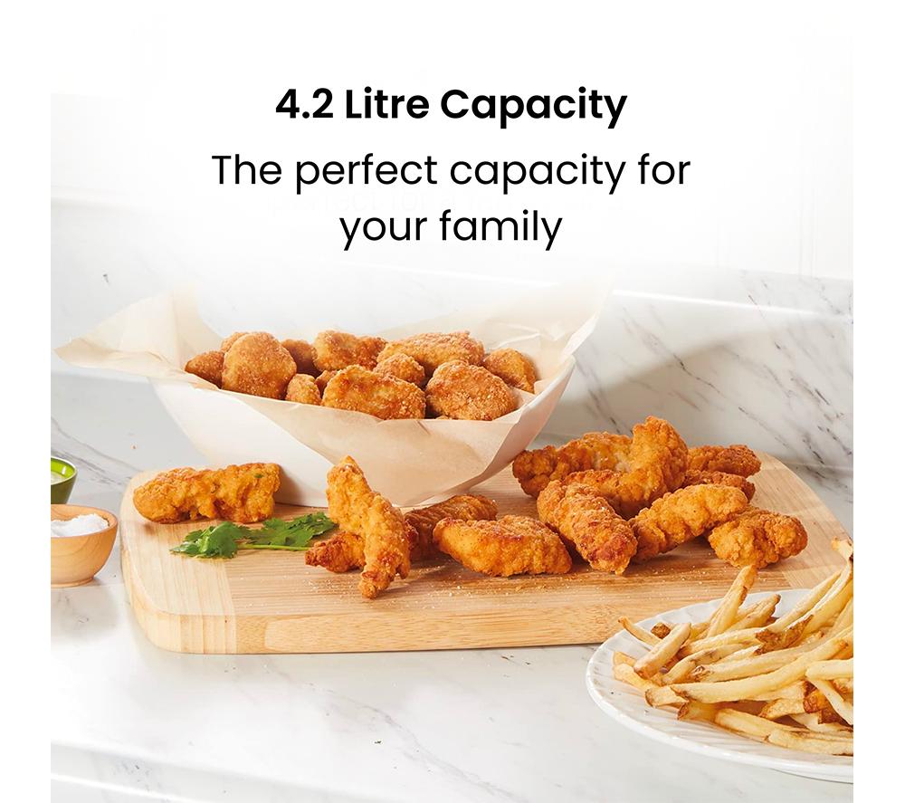 HAMILTON BEACH SimpliFry HB4001 Air Fryer - Black image number 5 of 10