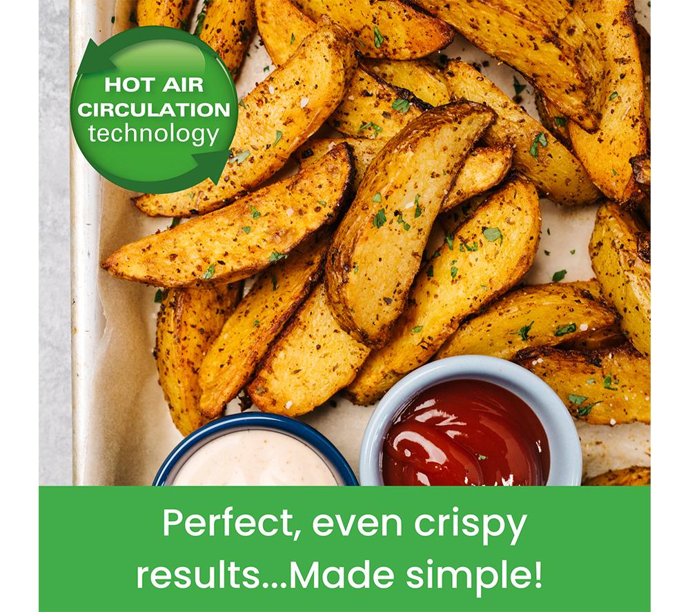 HAMILTON BEACH SimpliFry HB4001 Air Fryer - Black image number 7 of 10