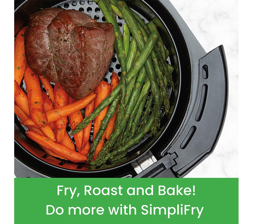 HAMILTON BEACH SimpliFry HB4001 Air Fryer - Black image number 8 of 10