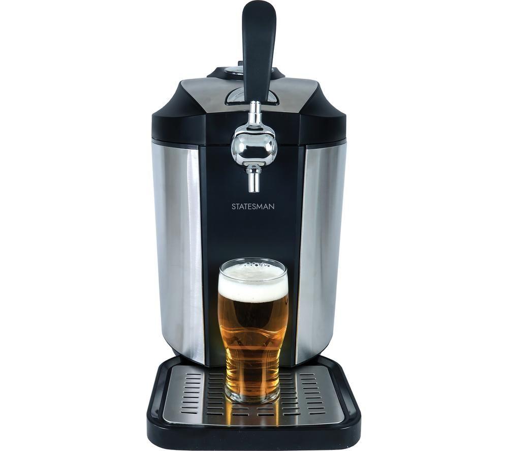 STATESMAN SKBD0500SS Beer Dispenser - Black & Silver image number 2 of 7
