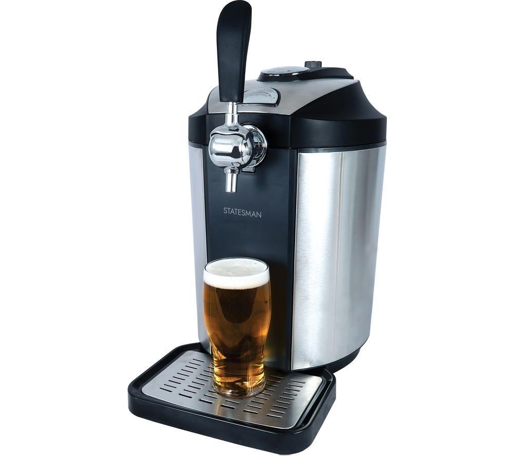 STATESMAN SKBD0500SS Beer Dispenser - Black & Silver image number 3 of 7