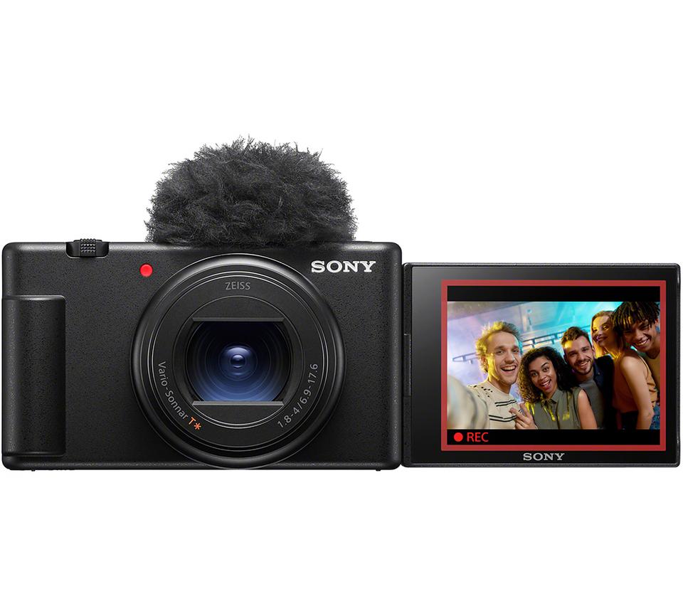 SONY ZV-1 II High Performance Compact Hybrid Vlogging Camera - Black