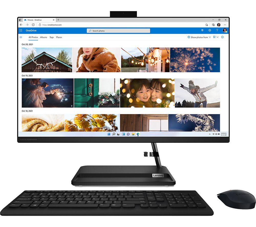 Buy LENOVO IdeaCentre AIO 3 27 All-in-One PC - Intel® Core™ i3, 512 GB  SSD, Black