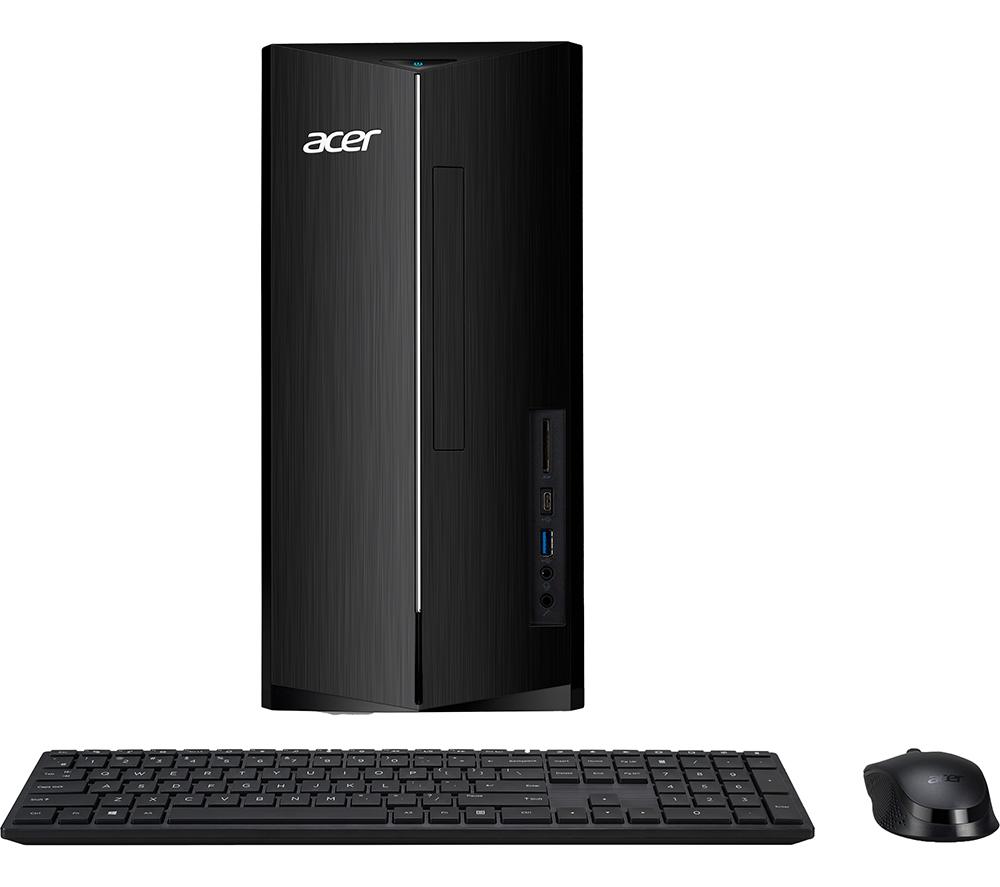 Image of ACER Aspire TC-1780 Desktop PC - Intel® Coreª i5, 1 TB SSD, Black, Black