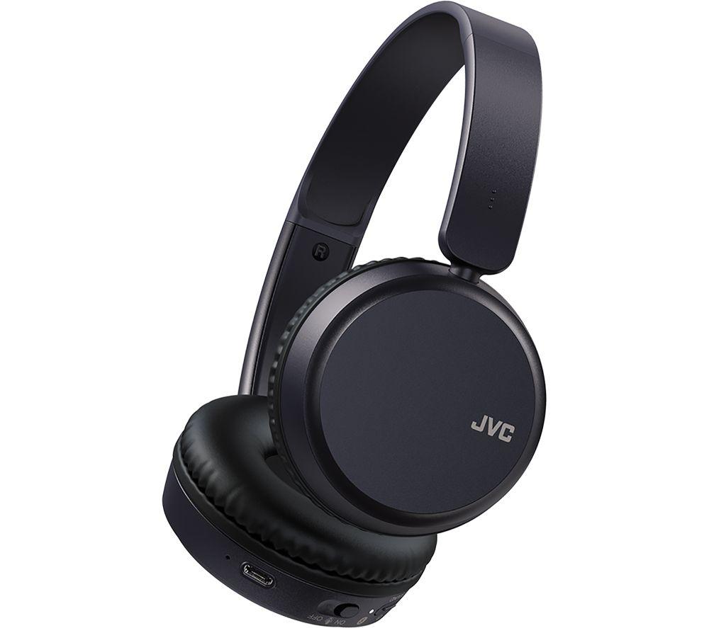 JVC HA-S36W-A-U Wireless Bluetooth Headphones - Blue image number 4 of 7