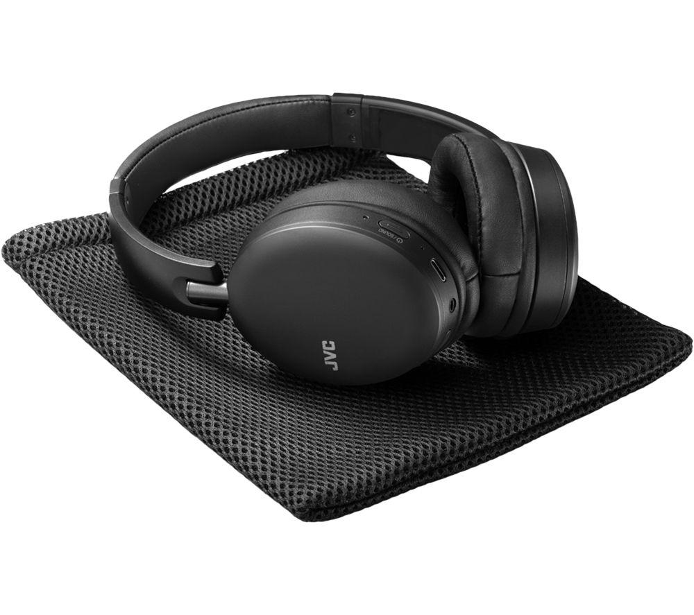 JVC HA-S91NB-U Wireless Bluetooth Noise-Cancelling Headphones - Black image number 7 of 12