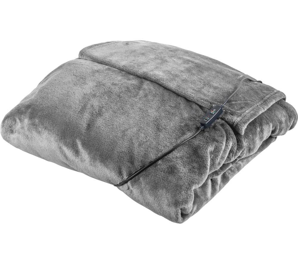 Carmen C81149gry Wearable Heated Blanket