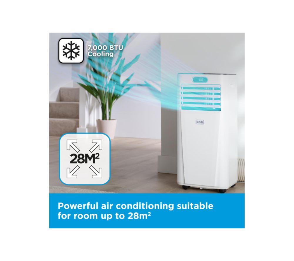 Black & Decker BXAC40024GB Portable 7000 BTU 3-in-1 Smart Air Conditioner -  Romerils Jersey