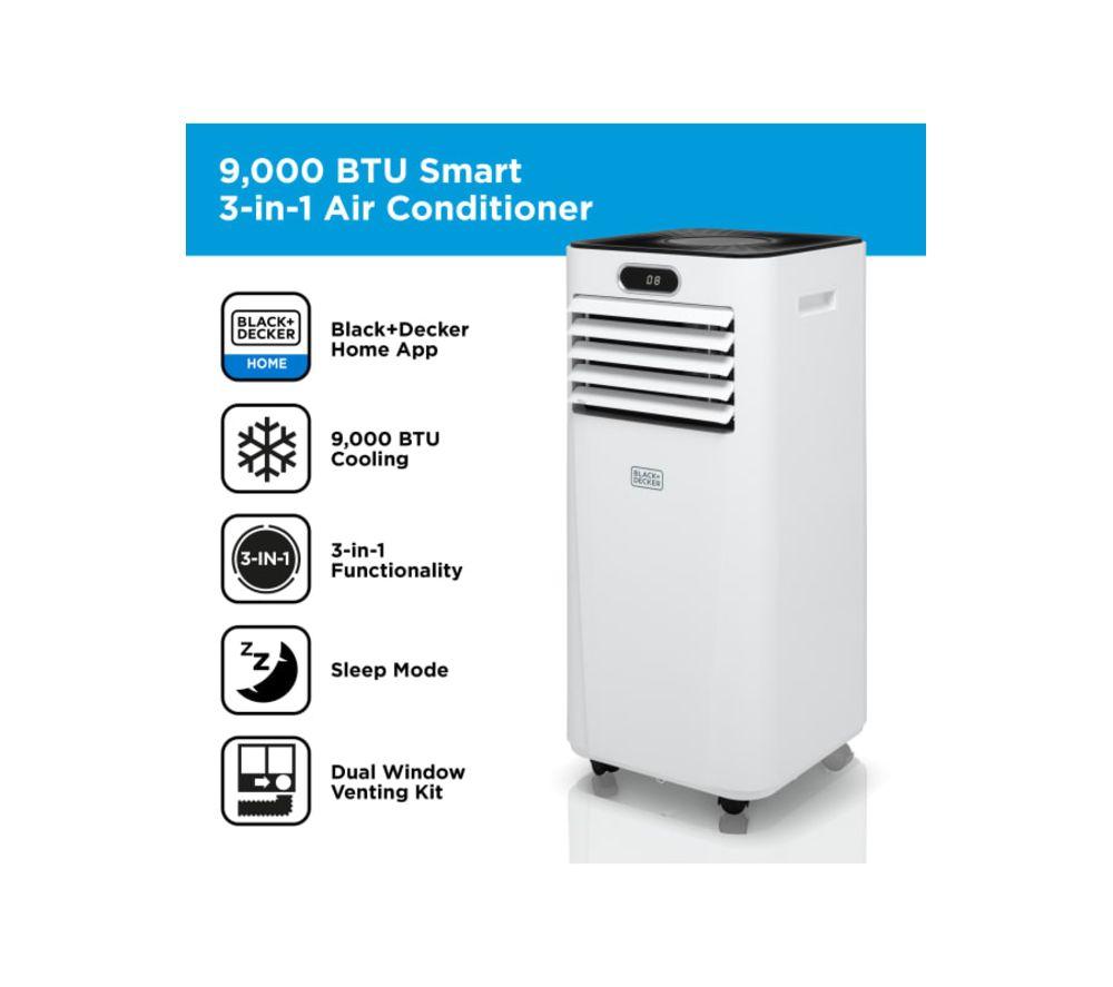 Black & Decker Air Conditioner, White, BXAC40025GB
