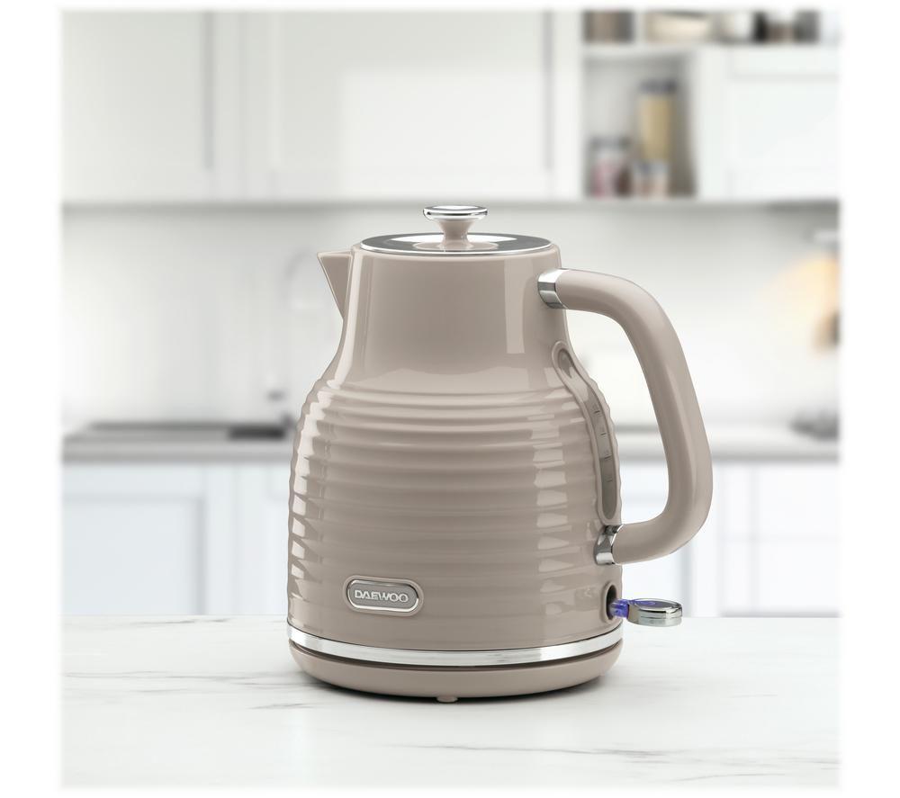 DAEWOO Sienna SDA2482GE Jug Kettle - Taupe image number 2 of 6