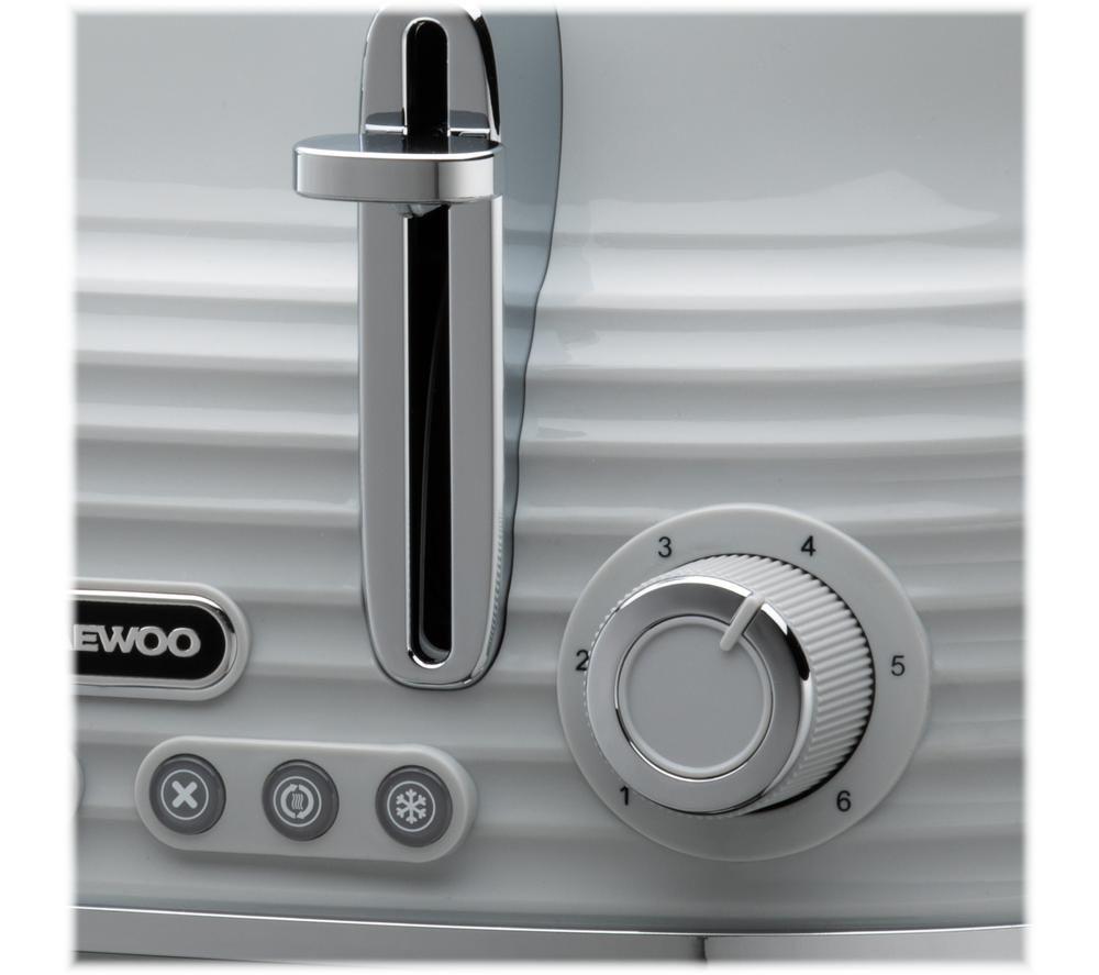 DAEWOO Sienna SDA2483GE 4-Slice Toaster - Grey image number 5 of 6
