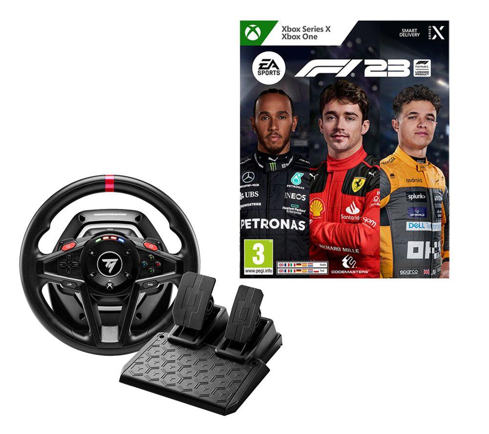 Buy THRUSTMASTER T128 Racing Wheel and Pedals for Xbox Series X/S & F1 23 Bundle Currys