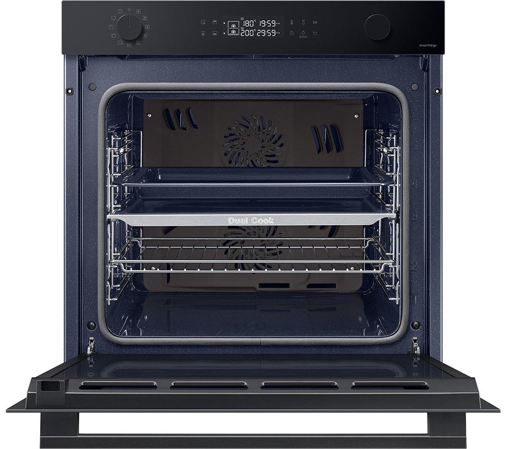 SAMSUNG Series 4 Dual Cook NV7B44205AK/U4 Electric Smart Oven - Black image number 2 of 10