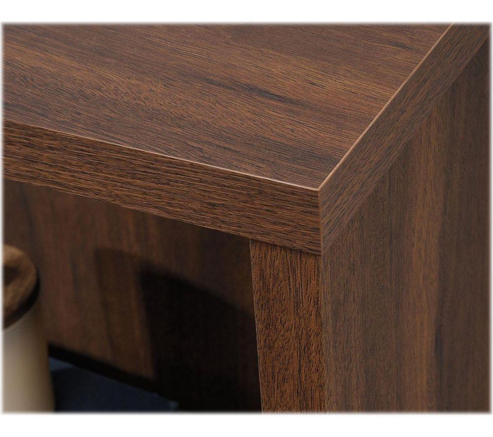 TEKNIK Elstree 5426910 Work Hutch with Drawer - Spiced Mahogany