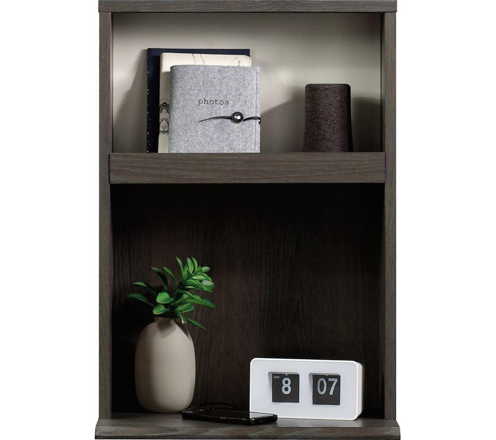 TEKNIK Hudson 5425815 Wall-mounted Night Stand - Charcoal Ash & Pearl Oak image number 3 of 6