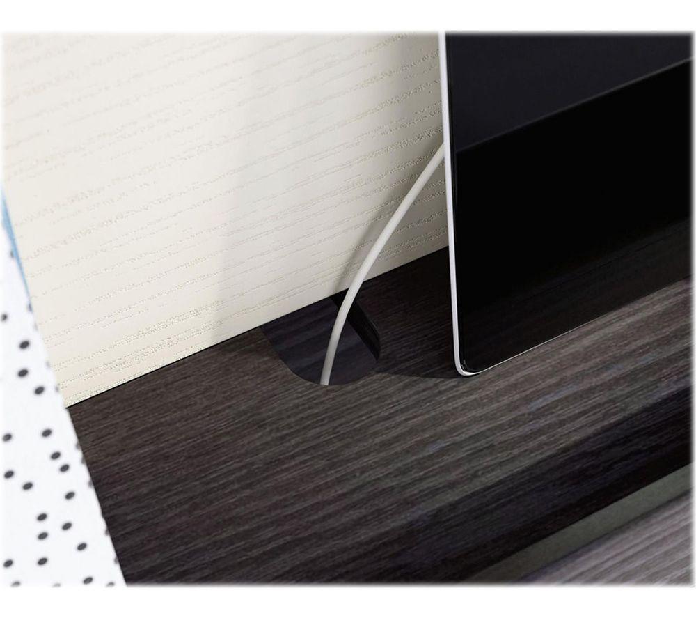 TEKNIK Hudson 5425815 Wall-mounted Night Stand - Charcoal Ash & Pearl Oak image number 5 of 6